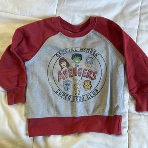 Toddler Marvel Crewneck Sweater 2T